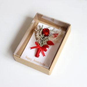 Happy Anniversary Card (Red)