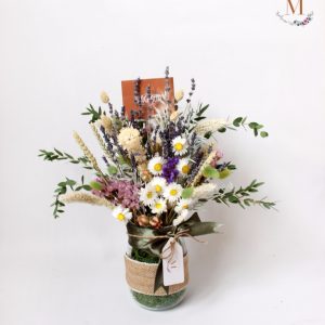 Dried Flower Vase (random color)