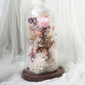 Pink Flower Garden in Dome 3