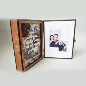 Dried Flower Anniversary Memory Box