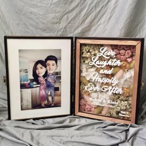 Dried Flower Newly Wed Memory Box